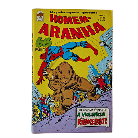 HOMEM ARANHA nº 17 - Editora Bloch