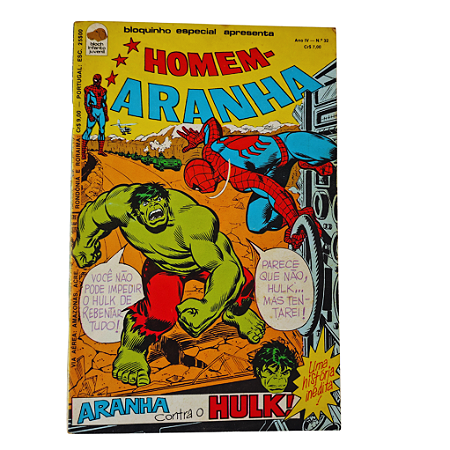 HOMEM ARANHA nº 32 - Editora Bloch