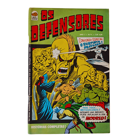 OS DEFENSORES nº 04 - Editora Bloch