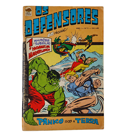 OS DEFENSORES nº 05 - Editora Bloch