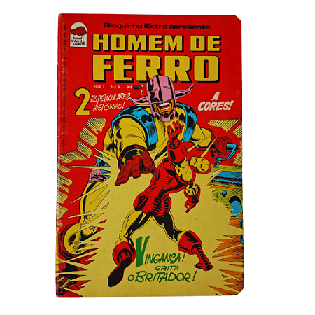 HOMEM DE FERRO nº 03 - Editora Bloch