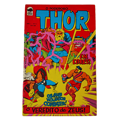 O PODEROSO THOR nº 02 - Editora Bloch