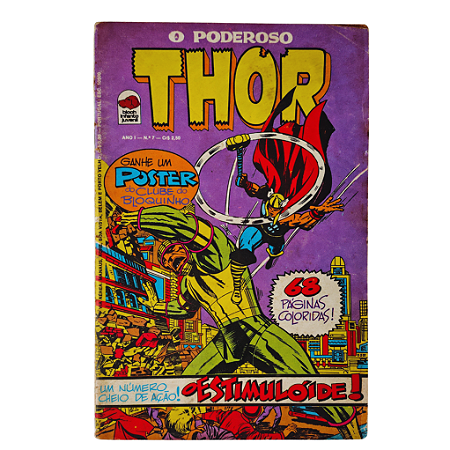 O PODEROSO THOR nº 07 - Editora Bloch