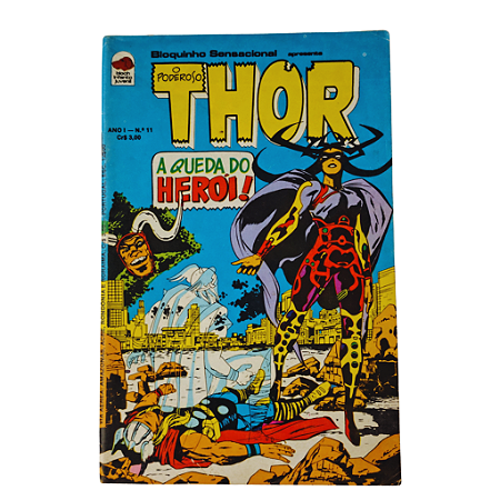 O PODEROSO THOR nº 11 - Editora Bloch