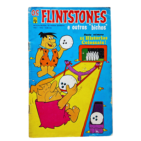 OS FLINTSTONES E OUTROS BICHOS nº 02 - Editora Abril