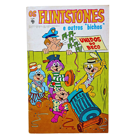 OS FLINTSTONES E OUTROS BICHOS nº 03 - Editora Abril