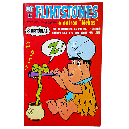 OS FLINTSTONES E OUTROS BICHOS nº 09 - Editora Abril