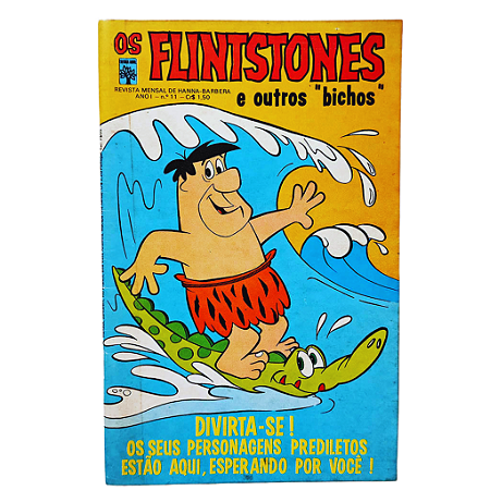 OS FLINTSTONES E OUTROS BICHOS nº 11 - Editora Abril