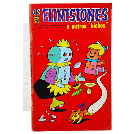 OS FLINTSTONES E OUTROS BICHOS nº 20 - Editora Abril