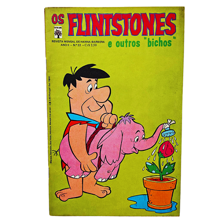 OS FLINTSTONES E OUTROS BICHOS nº 22 - Editora Abril