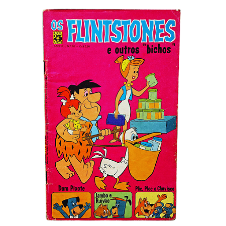OS FLINTSTONES E OUTROS BICHOS nº 26 - Editora Abril
