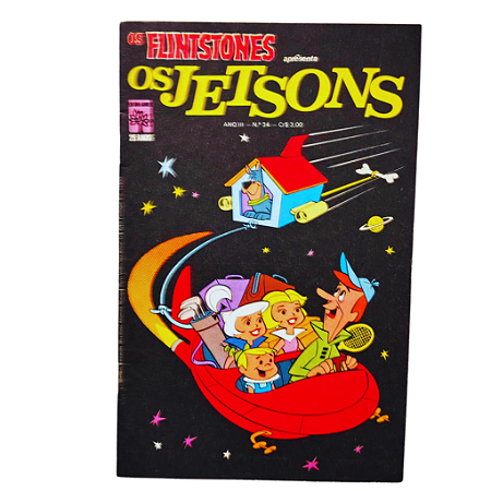 OS FLINTSTONES APRESENTA OS JETSONS nº 34 - Editora Abril