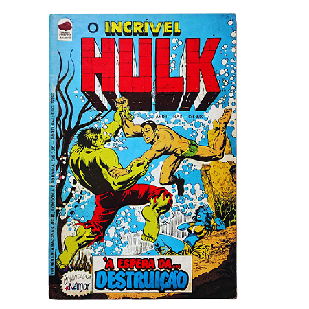 O INCRÍVEL HULK nº 09 - Editora Bloch