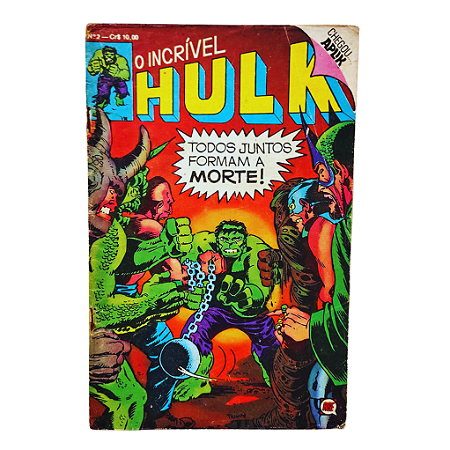 O INCRÍVEL HULK nº 02 - Editora RGE