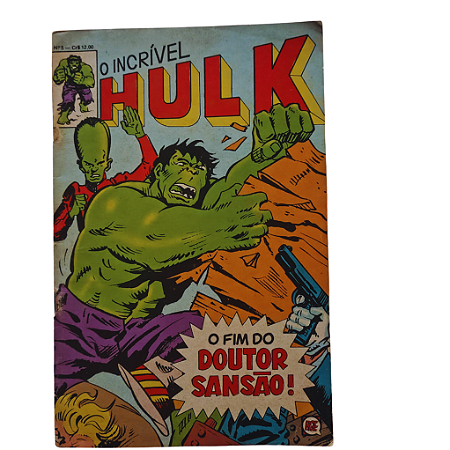 O INCRÍVEL HULK nº 05 - Editora RGE