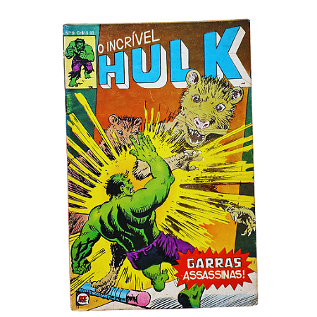O INCRÍVEL HULK nº 09 - Editora RGE