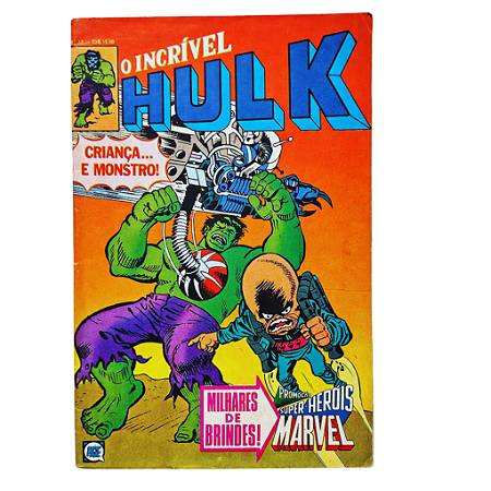 O INCRÍVEL HULK nº 13 - Editora RGE