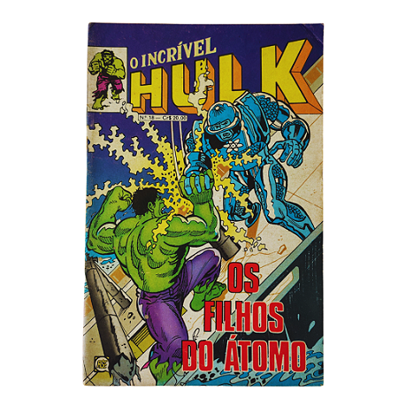 O INCRÍVEL HULK nº 18 - Editora RGE