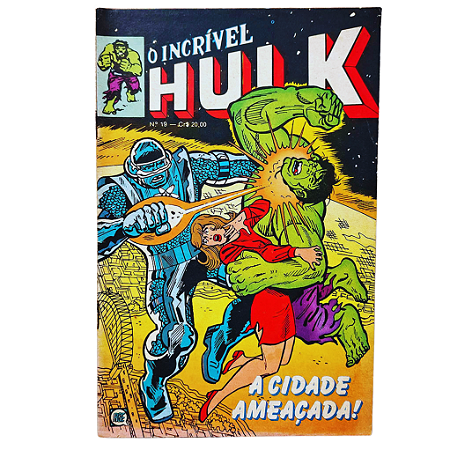 O INCRÍVEL HULK nº 19 - Editora RGE