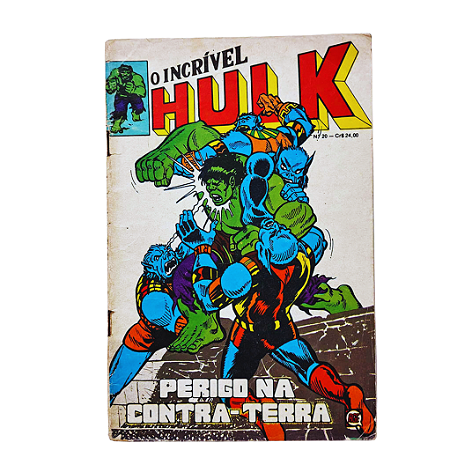O INCRÍVEL HULK nº 20 - Editora RGE
