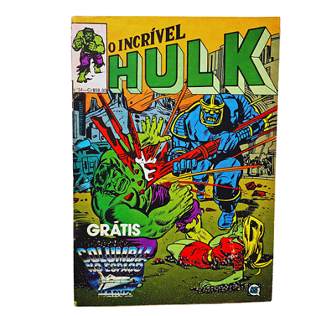 O INCRÍVEL HULK nº 34 - Editora RGE