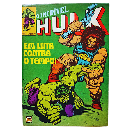 O INCRÍVEL HULK nº 37 - Editora RGE