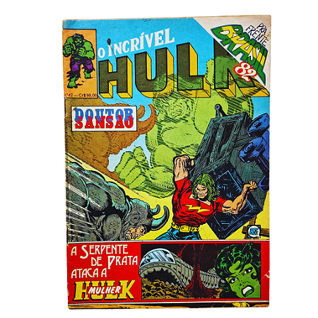 O INCRÍVEL HULK nº 42 - Editora RGE