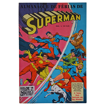 ALMANAQUE DE FÉRIAS DE SUPERMAN - Editora EBAL