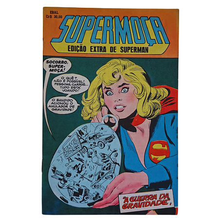 SUPER MOÇA - Edição Extra de Superman - Editora EBAL