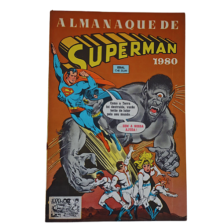 ALMANAQUE DE SUPERMAN 1980 - Editora EBAL