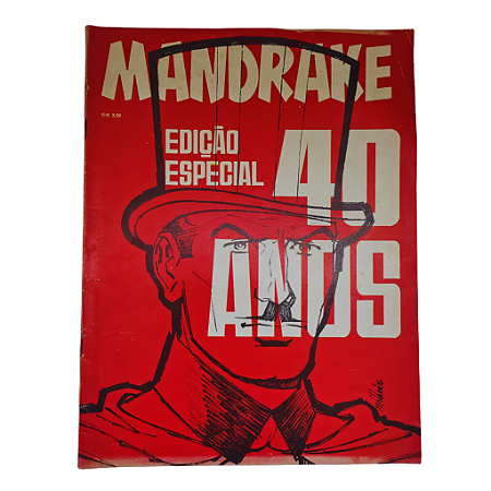 MANDRAKE 40 ANOS - Editora RGE
