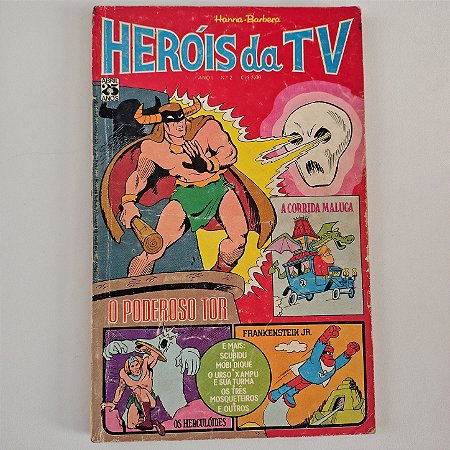 HERÓIS DA TV nº 02 - 1ª Edição - Hanna Barbera