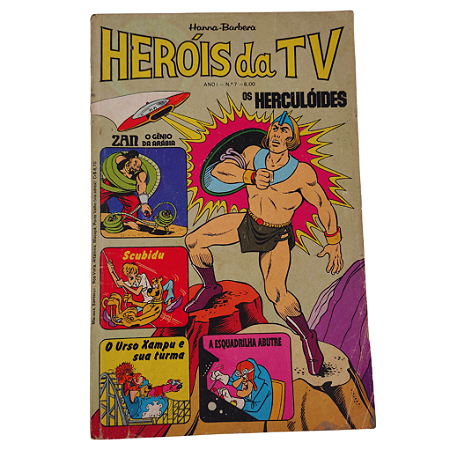HERÓIS DA TV nº 07 - 1ª Edição - Hanna Barbera