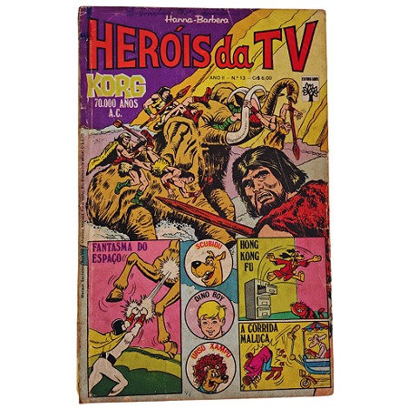 HERÓIS DA TV nº 13 - 1ª Edição - Hanna Barbera