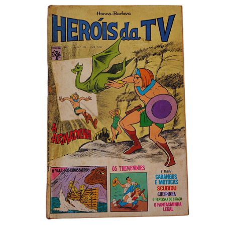 HERÓIS DA TV nº 20 - 1ª Edição - Hanna Barbera