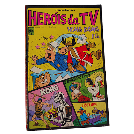 HERÓIS DA TV nº 22 - 1ª Edição - Hanna Barbera