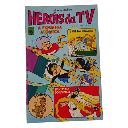HERÓIS DA TV nº 26 - 1ª Edição - Hanna Barbera