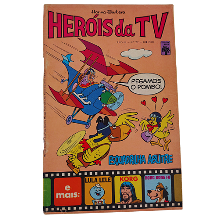 HERÓIS DA TV nº 27 - 1ª Edição - Hanna Barbera