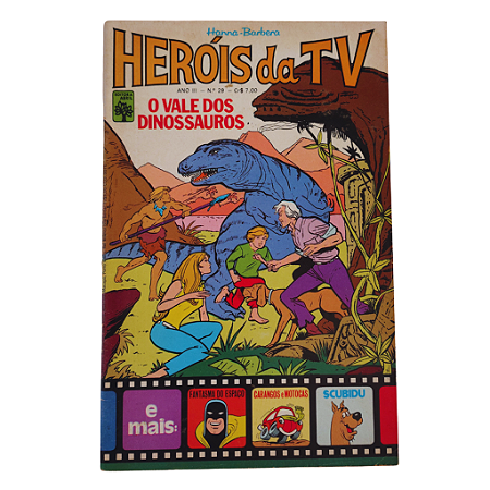 HERÓIS DA TV nº 29 - 1ª Edição - Hanna Barbera