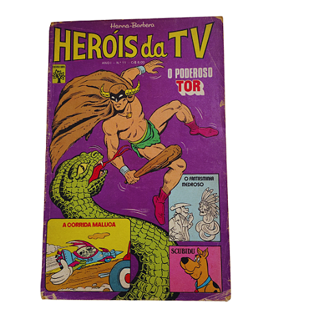 HERÓIS DA TV nº 11 - 1ª Edição - Hanna Barbera