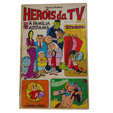 HERÓIS DA TV nº 12 - 1ª Edição - Hanna Barbera