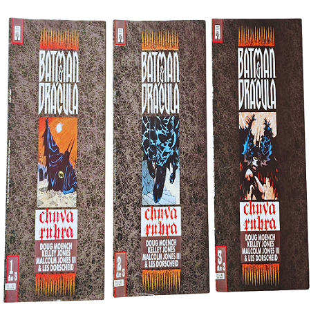 BATMAN & DRÁCULA - Chuva Negra - Editora Abril