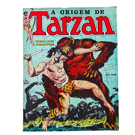 A ORIGEM DE TARZAN - Editora Ebal