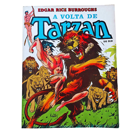 A VOLTA DE TARZAN - Editora Ebal