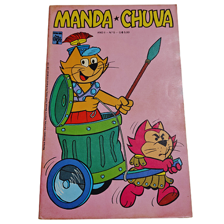 MANDA CHUVA nº 05 - 1ª Série - Editora Abril