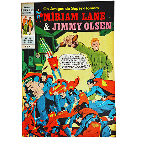 MIRIAM LANE & JIMMY OLSEN nº 29 - Editora EBAL