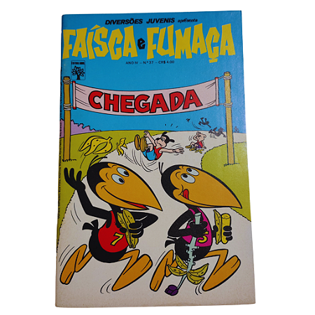 FAÍSCA E FUMAÇA nº 37 - Diversões Juvenis - Editora Abril