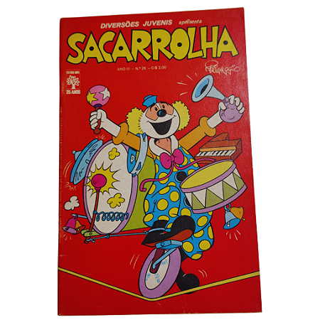 SACAROLHA nº 26 - Diversões Juvenis - Editora Abril