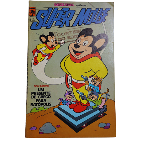 SUPER MOUSE nº 05 - Diversões Juvenis - Editora Abril
