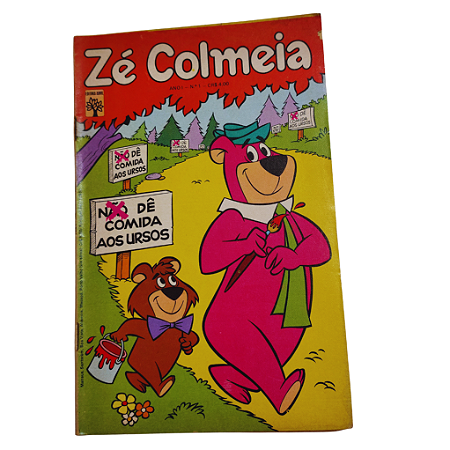 ZÉ COLMÉIA nº 01 - 1ª Série - Editora Abril